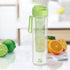 Trudeau Infuser Water Bottle with Fruit Infuser – Refreshing Flavored Water