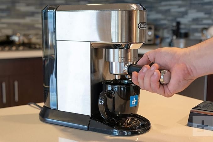 De'Longhi Espresso Machine (Silver Ec685. M) - There are scratches on the product - Safqqa Egypt