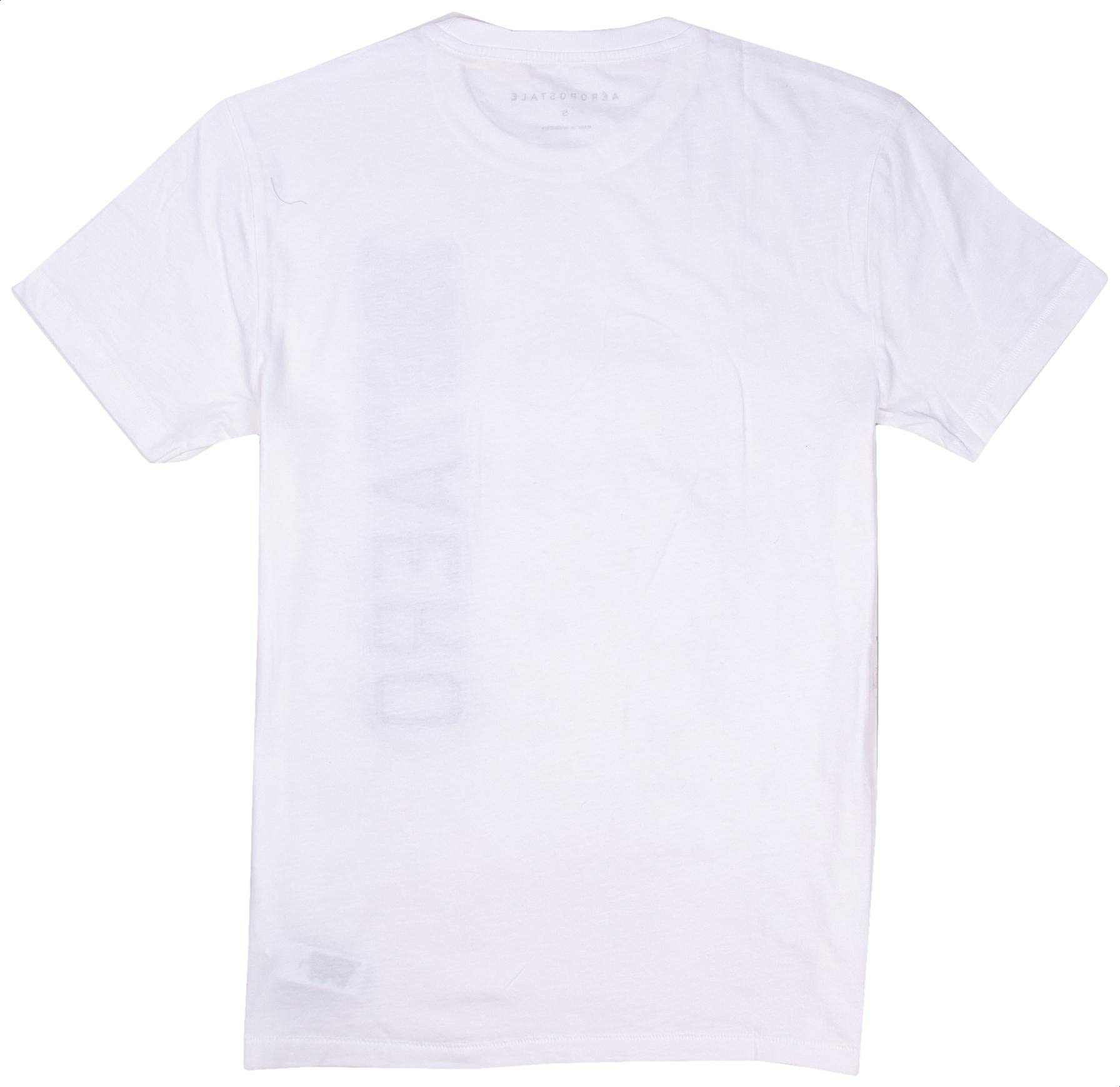 Aeropostale Front-Logo Crew-Neck T-Shirt for Men XS