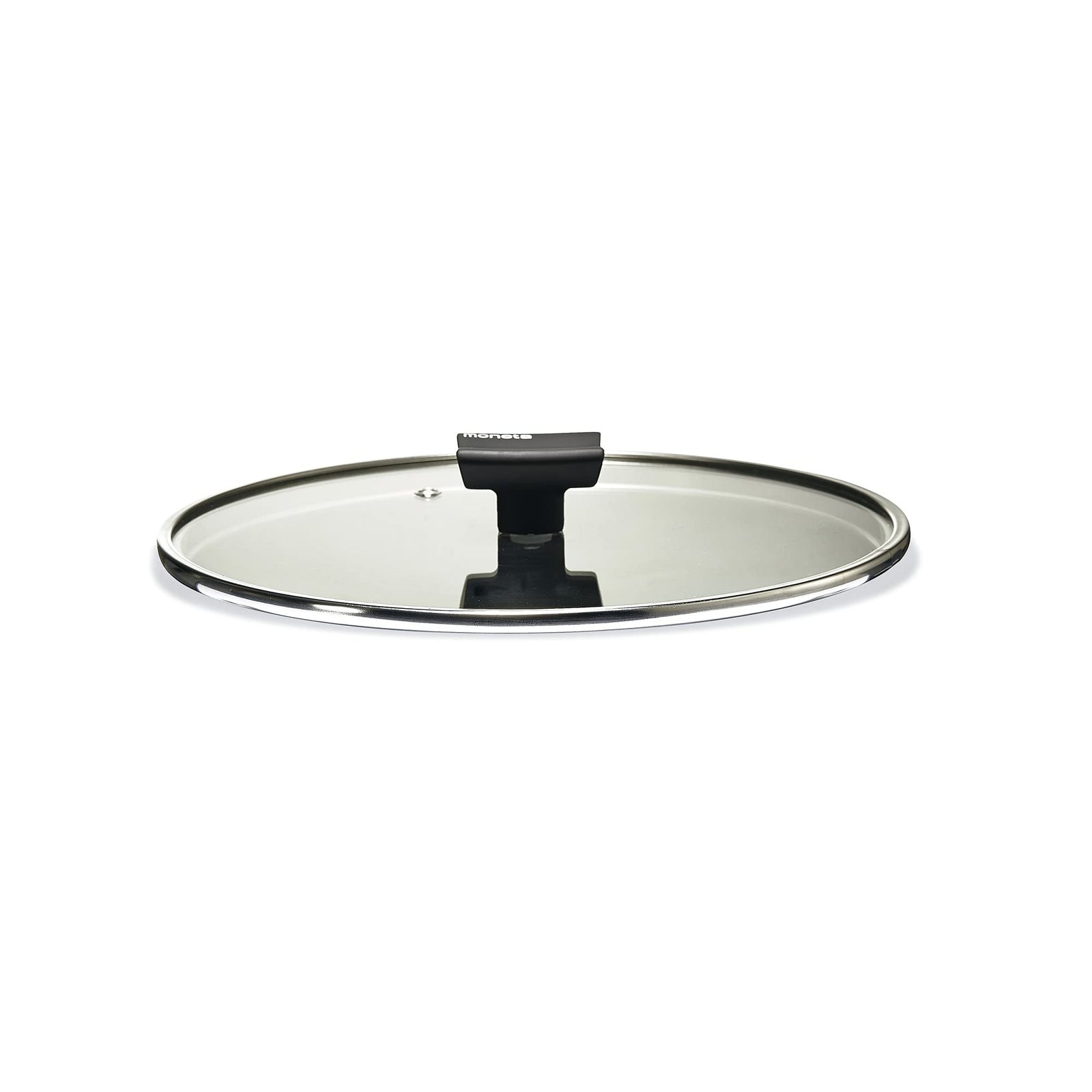 Moneta Nova, Protection Base, Skillet plus Lid 28cm, Aluminium, black