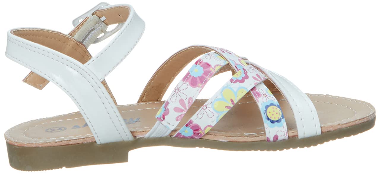 Skippy Adjustable Buckle Strap Open Toe Sandals for Girl
