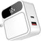 ASPOR A835 PD+QC Fast Charger with EU Pin & iPhone Cable & TYPE-C CABLE - White - Safqqa Egypt
