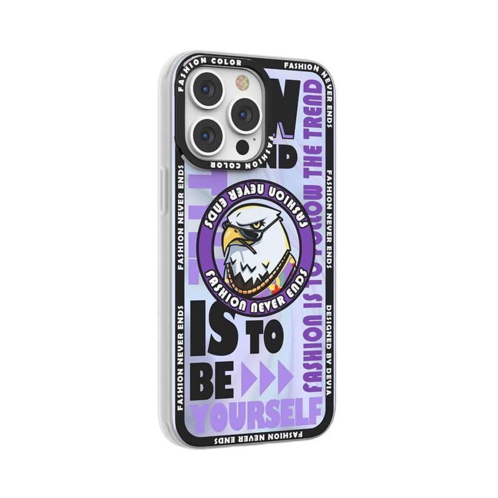 Devia CE-19-2 6.1-Inch Size, Coolplay Series Magnetic Case for iPhone 14 Pro C3, Purple
