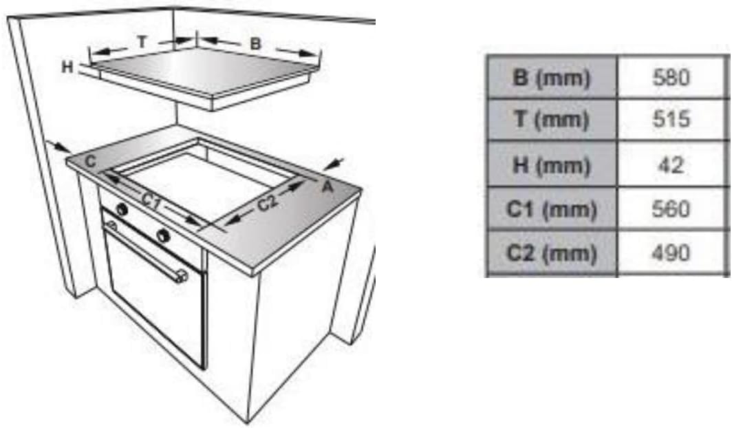 Westinghouse Gas Hob Made from durable, high-quality materials
