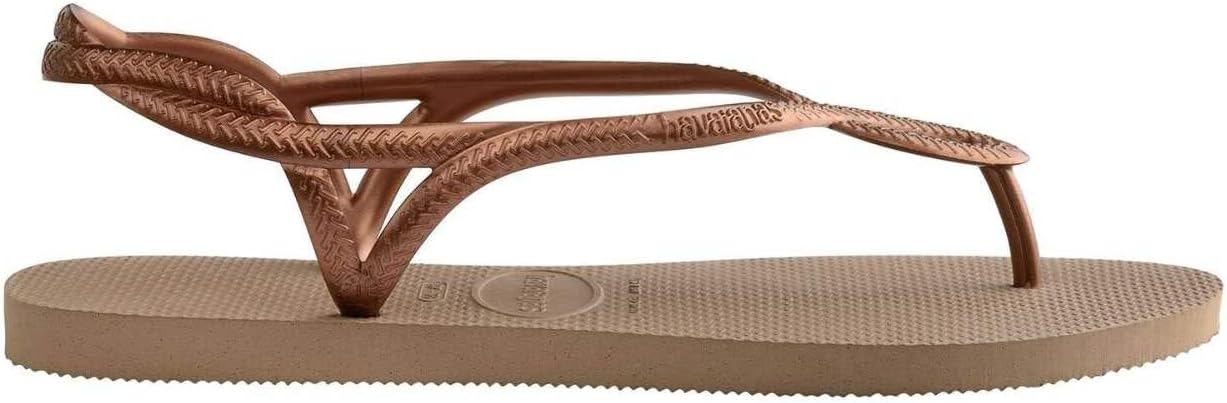 Havaianas Women Slipper Copper Lightweight Flip Flops (Damaged Box)