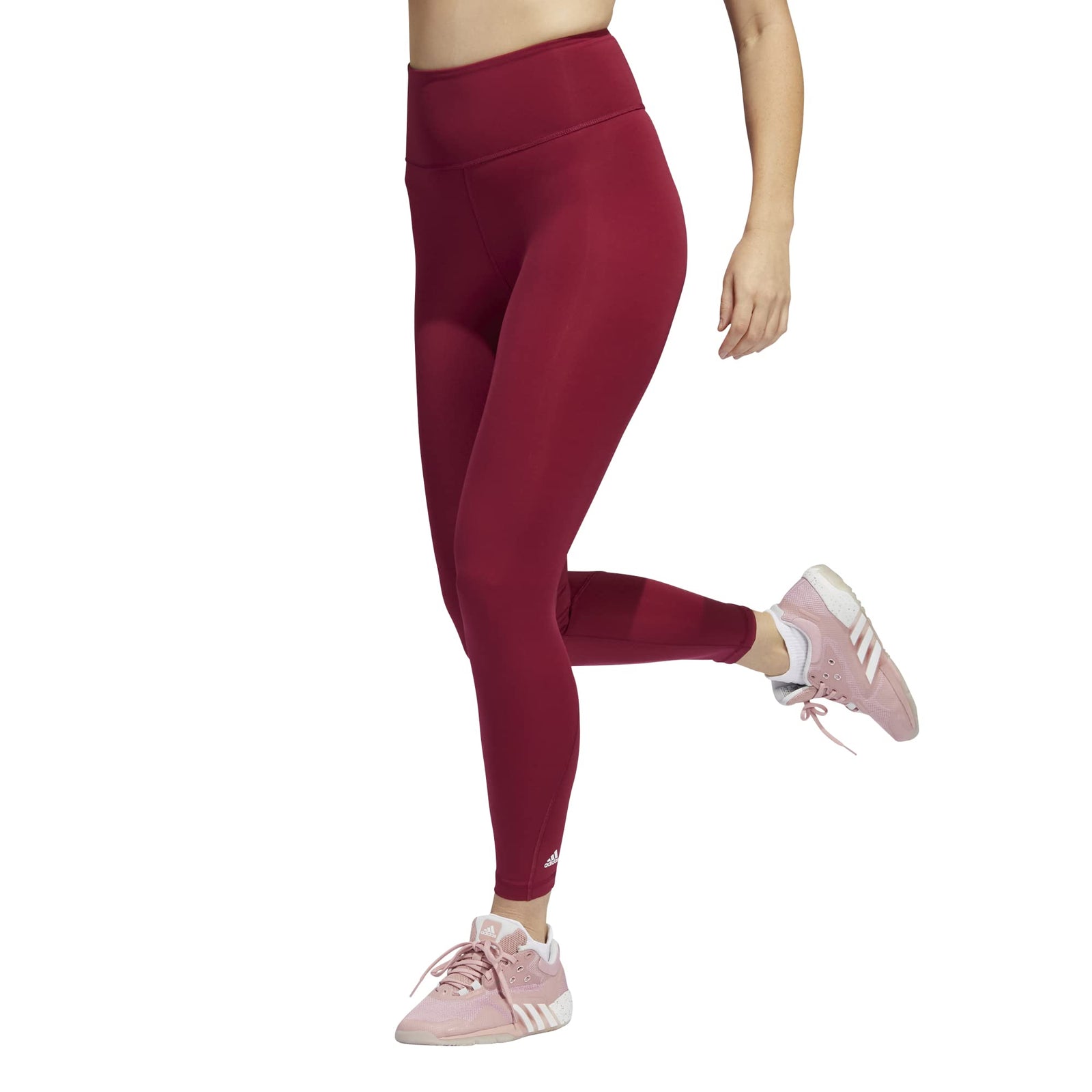 Adidas Optime 7/8 T HD4438 TRAINING legacy burgundy TIGHTS (7/8) For Women