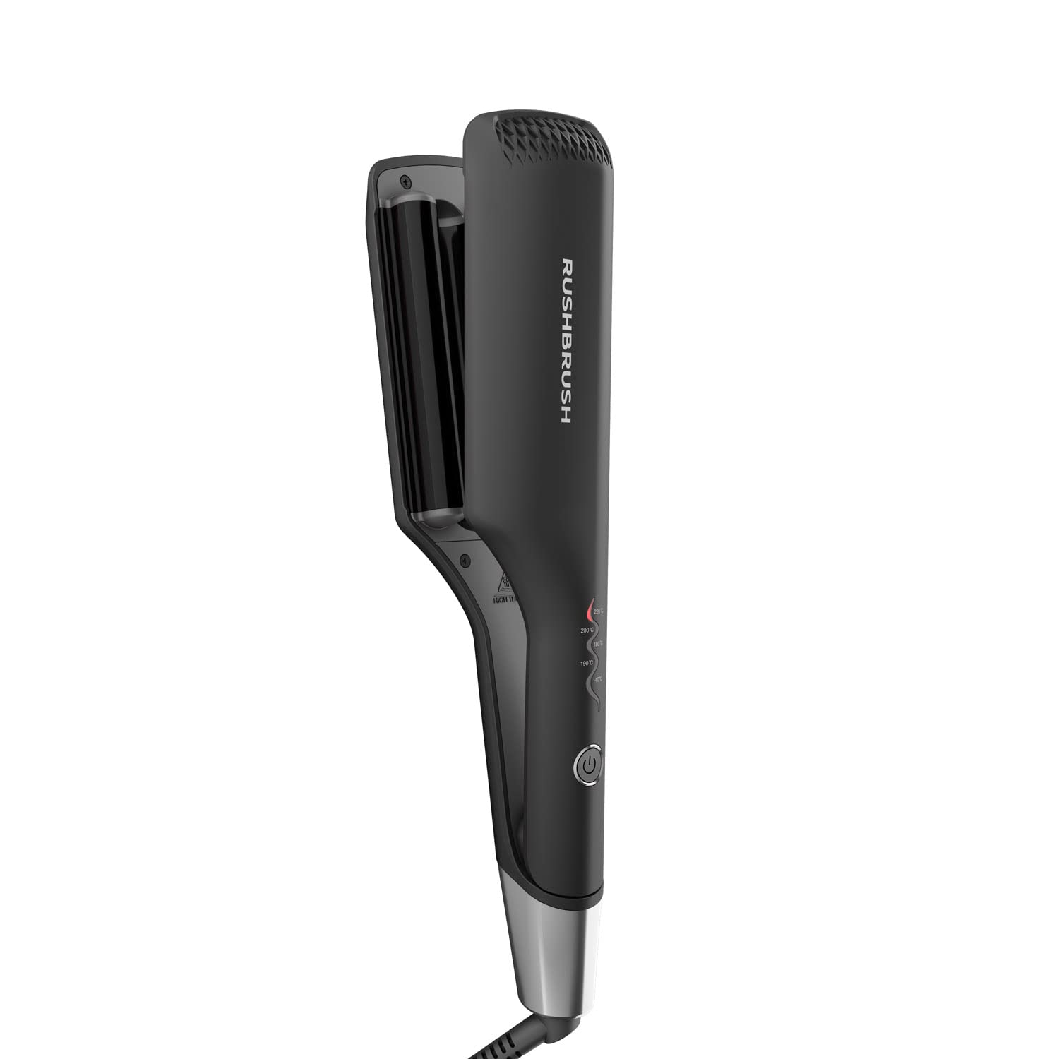 Rush Brush M1 crimper black Protects hair from heat damage