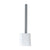Vigar eco toilet cleaning set, flexible rubber wand with holder, durable minimalist design,