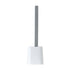 Vigar eco toilet cleaning set, flexible rubber wand with holder, durable minimalist design,