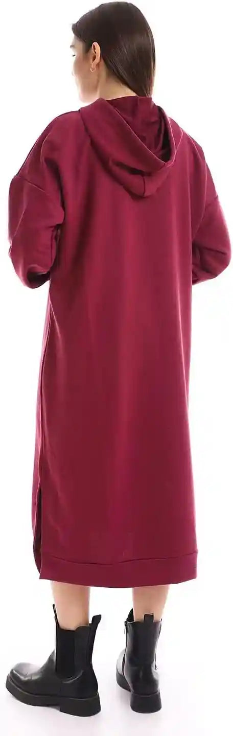 JAMILA Women’s Oversized Plain Long Dress – Safqqa Egypt