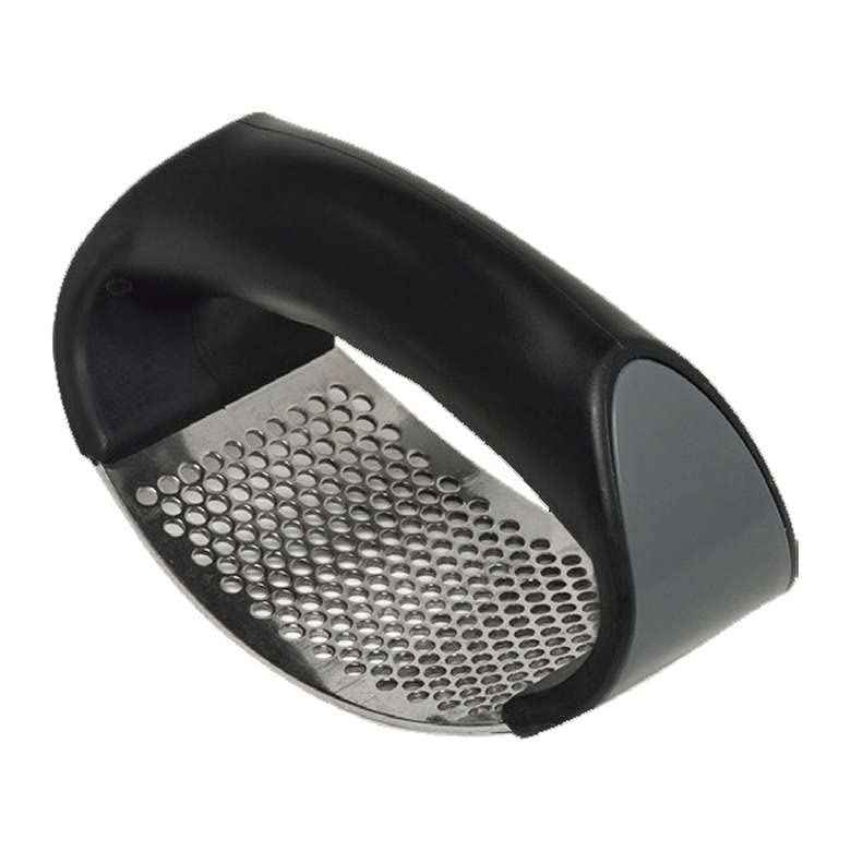 garlic press potato masher garlic crusher garlic peeler press garlic stainless steel garlic press kitchen crusher, ergonomic handle easy to use - Safqqa Egypt