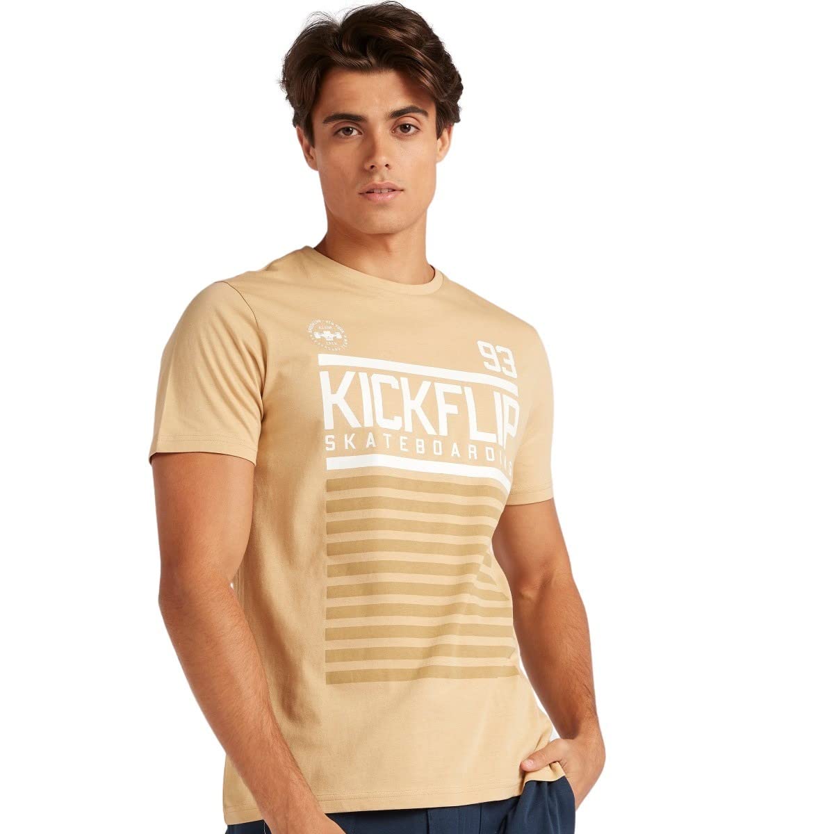 تي شيرت سبلاش رجالي 3516649 SCRKICKFLIP