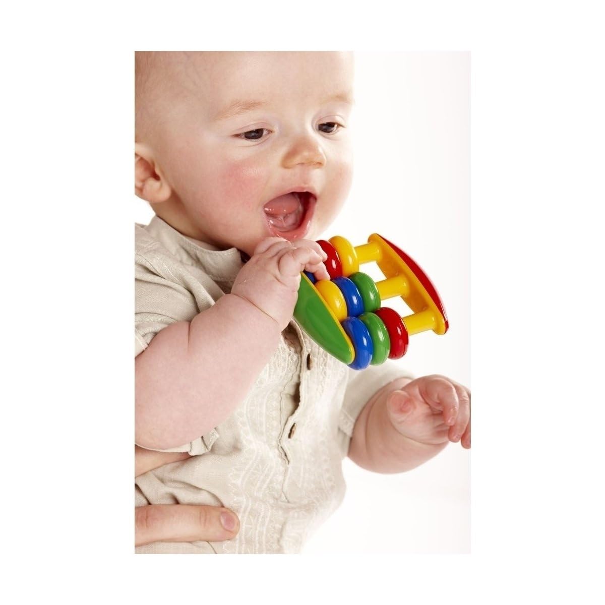 TOLO - abacus rattle  Encourages hand-eye coordination and fine motor skills