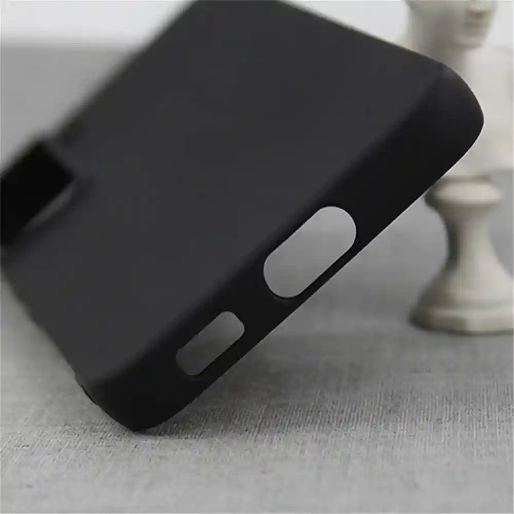 متوافق مع حقيبة سامسونج جالاكسي S22، حقيبة هاتف واقية من السيليكون المرن (أسود)