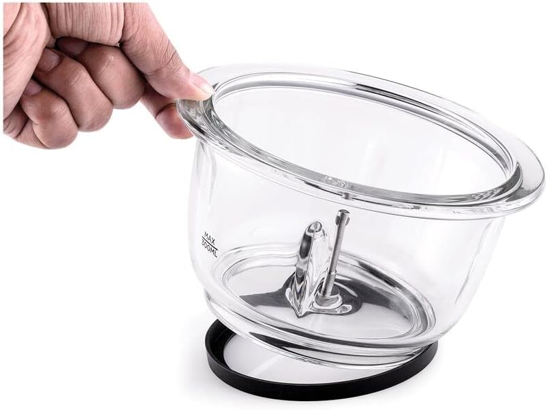 BLACK+DECKER 400W Glass Chopper GC400-B5 1.2L 4-Blade Ice Crushing