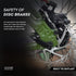 Ninety One Invictus 27.5T 24 Speed Disc Brakes Hybrid Bike ( Military Green, Ideal for: 12+ Years)