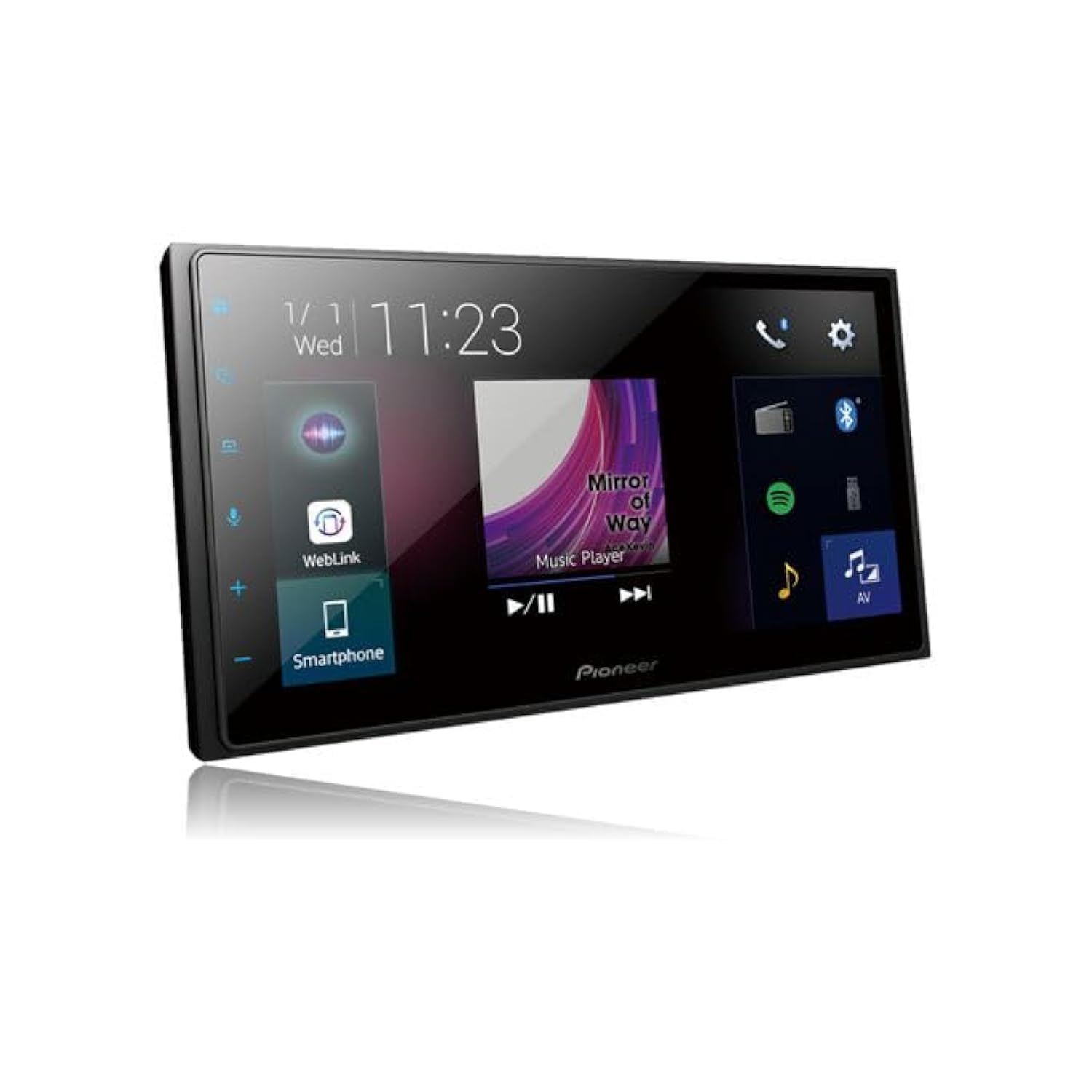 Pioneer 6.8″ Capacitive Touchscreen Multimedia Player with Apple CarPlay, Android Auto & Bluetooth Connectivity