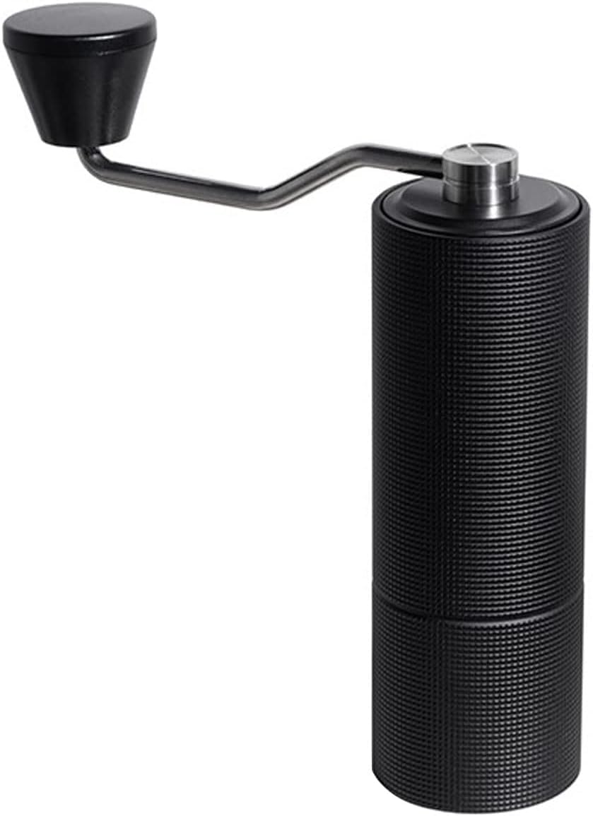 TimeMore Chestnut C3 Manual Coffee Grinder 2022 New Version S2C Stainless Steel Conical Burr Capacity 20g Adjustable Setting High-Precision Double Bearing Positioning,Matte Black