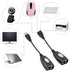 Z1054 كابل وصلة محول USB الى ار جيه 45 من زونيك، مجموعة شبكة موسع لكاميرات والطابعات ولوحة الالعاب والكيبورد والماوس والمزيد