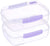 Max plast Plastic Food Container With Lid,  Multi Color