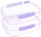 Max plast Plastic Food Container With Lid,  Multi Color