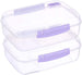 Max plast Plastic Food Container With Lid,  Multi Color