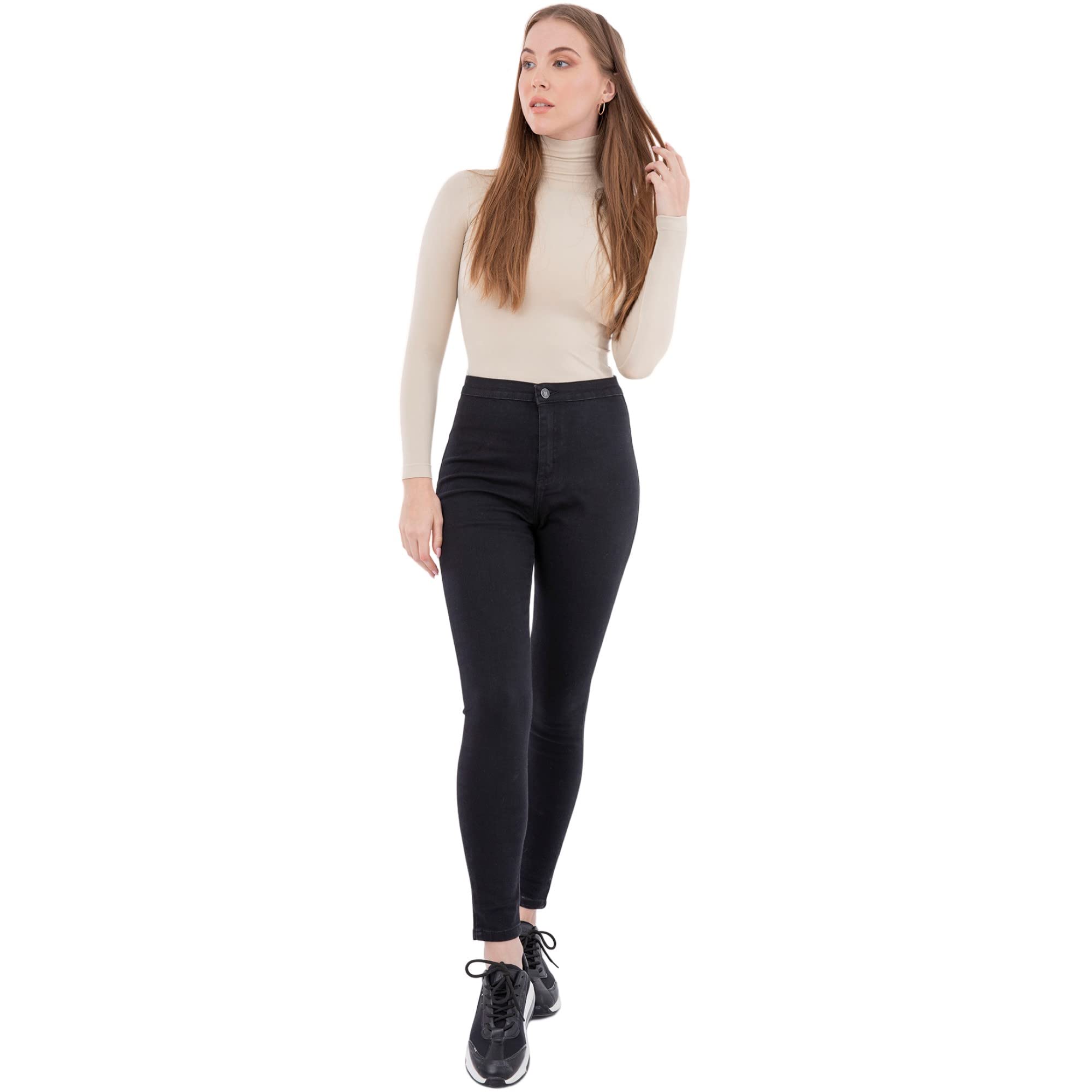 Carina Women’s Long Sleeve Microfiber Top - Safqqa Egypt