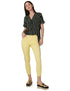 Splash Patterned Front Bow Short SLeeves Blouse for women - Safqqa Egypt