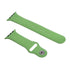 Generic Silicone Adjustable And Expandable Watch Strap With Zigzag Design For Unisex Compatible With Smart Watches 42/44/45 MM - Green