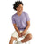 Splash Basic Tshirt For Men, Purple-size: XL