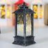 Christmas Lantern Candlestick Lamp,christmas Decoration,night Light,old Man Snowman Decorating Night Light,desktop Ornaments,christmas Decorations (small, silver)