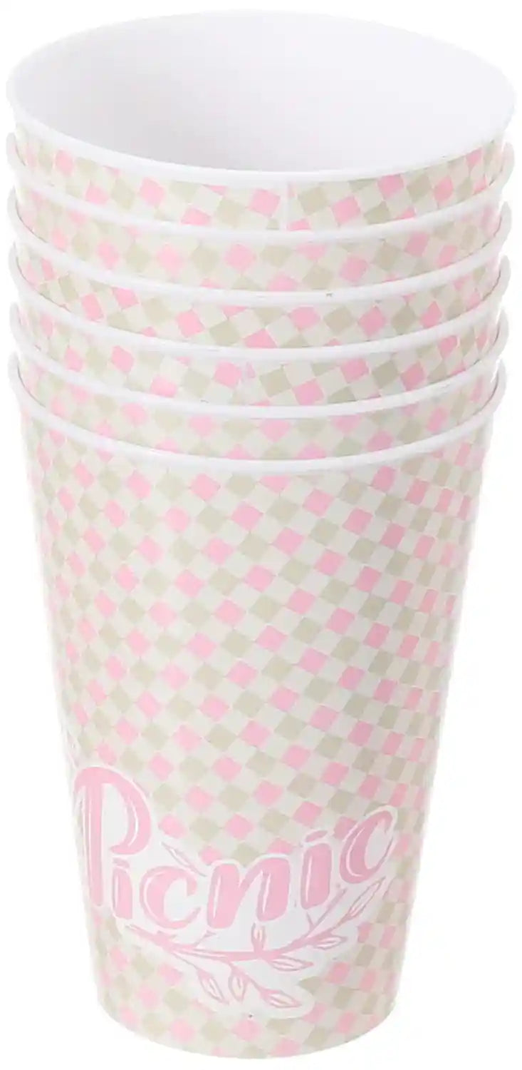 32-Piece Plastic Picnic Set with Storage Box