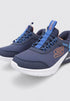 Skechers Boys Running Shoes Navy Athletic Footwear