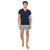 Hero Basic Men’s Set – 3 Double V-Neck T-Shirts + Free Boxer