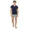 Hero Basic Men’s Set – 3 Double V-Neck T-Shirts + Free Boxer