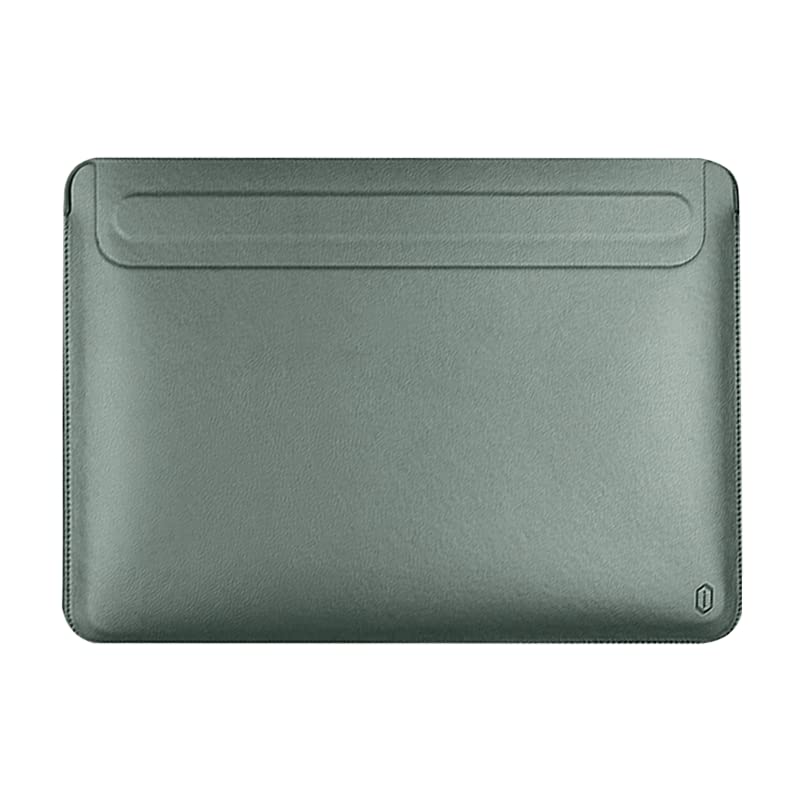 WIWU Alita Skin Pro Portable Slim Stand Sleeve for MacBook Pro 16" - Midnight Green