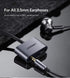 محول UGREEN USB C إلى 3.5 مم 2 في 1 USB C إلى سماعة رأس وشحن محول صوتي ألومنيوم شاحن سريع وسماعات متوافق مع Huawei P30 Pro P20 P20 Pro Mate 20 Pro، OnePlus 8/8pro Xiaomi Mi 9/8