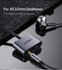 محول UGREEN USB C إلى 3.5 مم 2 في 1 USB C إلى سماعة رأس وشحن محول صوتي ألومنيوم شاحن سريع وسماعات متوافق مع Huawei P30 Pro P20 P20 Pro Mate 20 Pro، OnePlus 8/8pro Xiaomi Mi 9/8