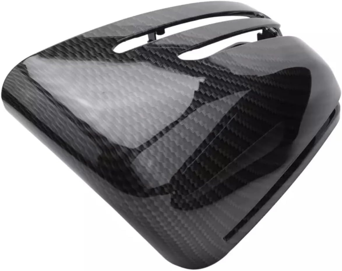 Generic 2pcs Replacement Carbon Fiber Pattern Rearview side Mirror cover caps For Mercedes Benz - Safqqa Egypt