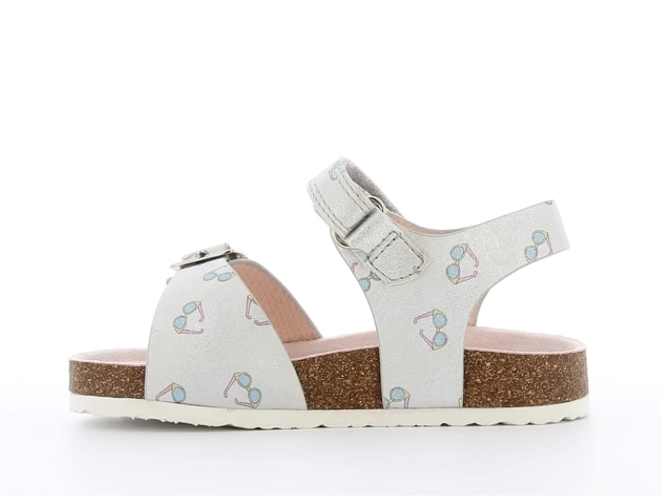SPROX girls Velcro Strap Open Toe Sandal for Girls Flat Sandal