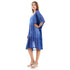 Jamila Women Sheer Cover UP ,royal blue