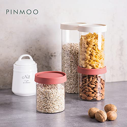 From Pinmoo Original Design Distinctive Stackable Airtight Three Dimension Food Storage Containers
