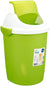 Max Plast Plastic Trash Bin with Swing Lid