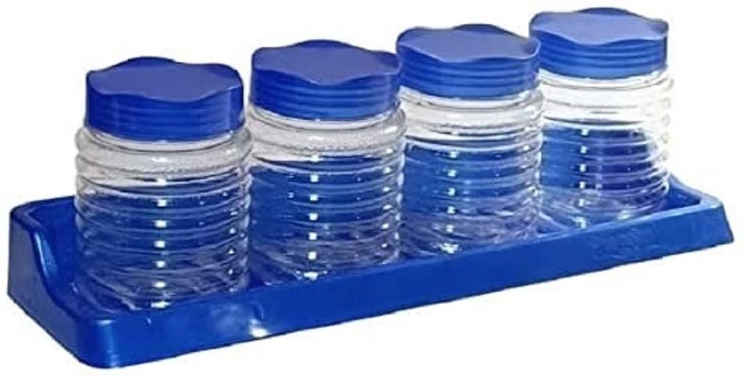 Winner Plast 4-piece spice jar set - multi-purpose