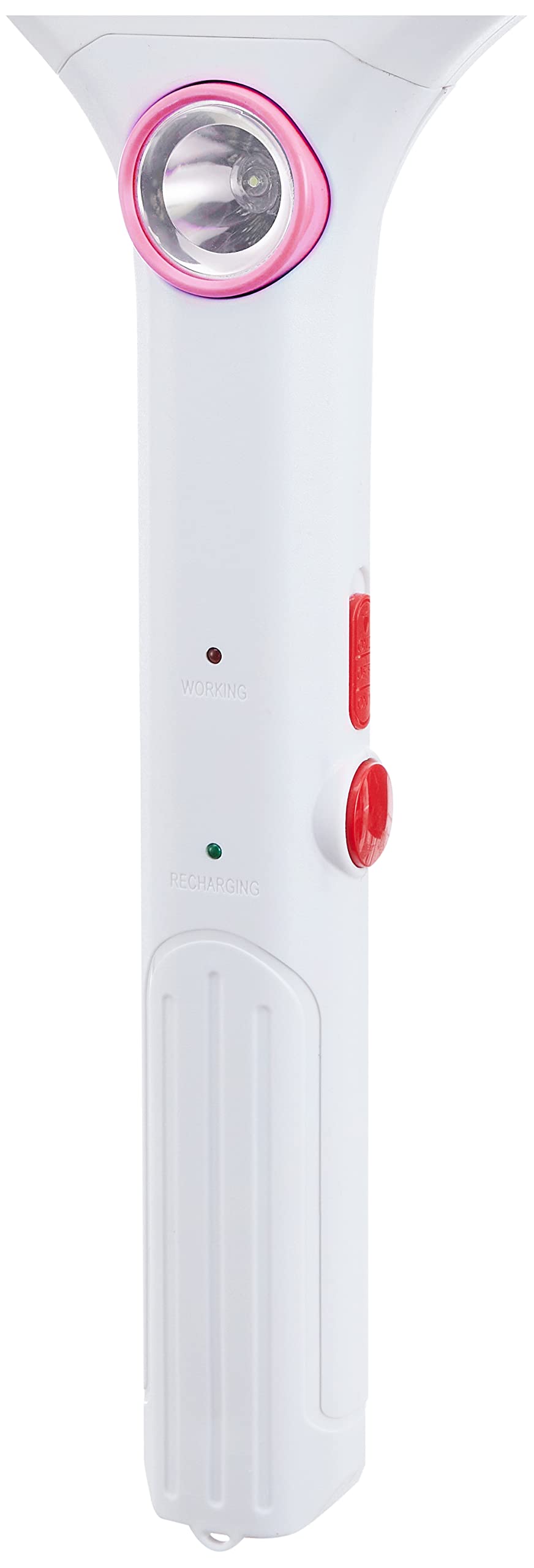 Rechargeable mosquito swatter, With light - Pink