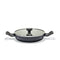 Moneta Nova, Protection Base, Skillet plus Lid 28cm, Aluminium, black