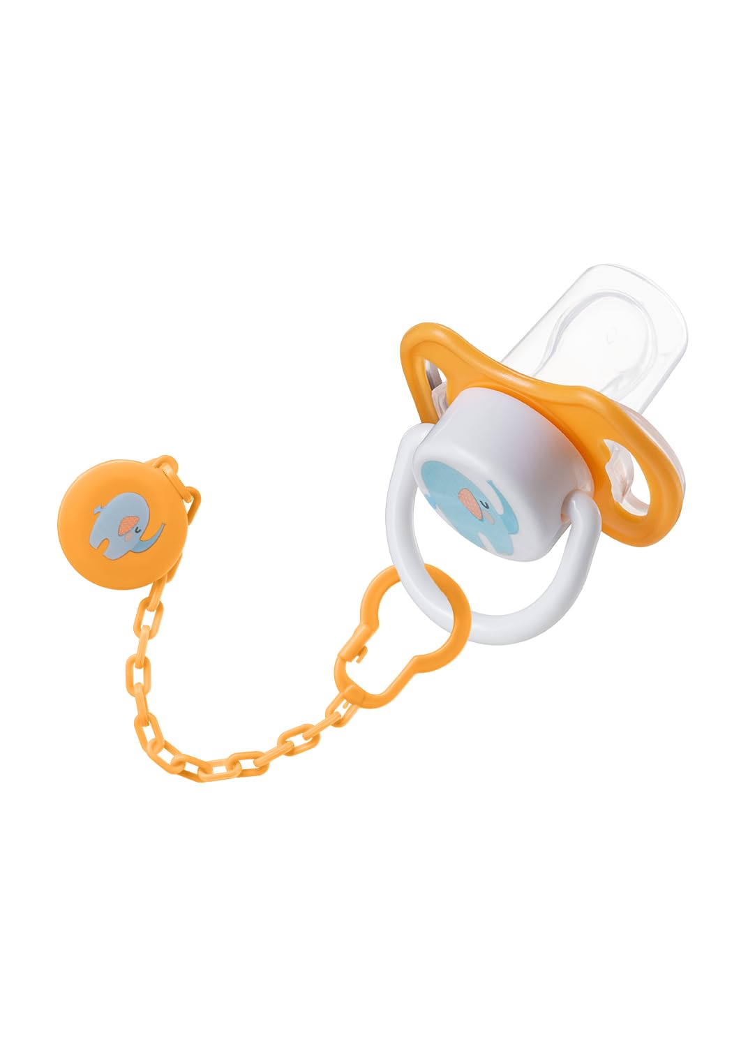 Granzia Baby Pacifier With Chain Made from safe and baby-friendly materials - Safqqa