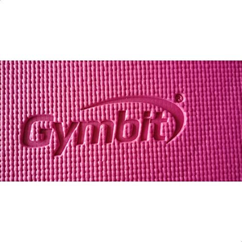 حصيرة يوغا من Gymbit مصنوعة من PVC – مع حقيبة حمل – 173×61 سم – سُمك 6 مم