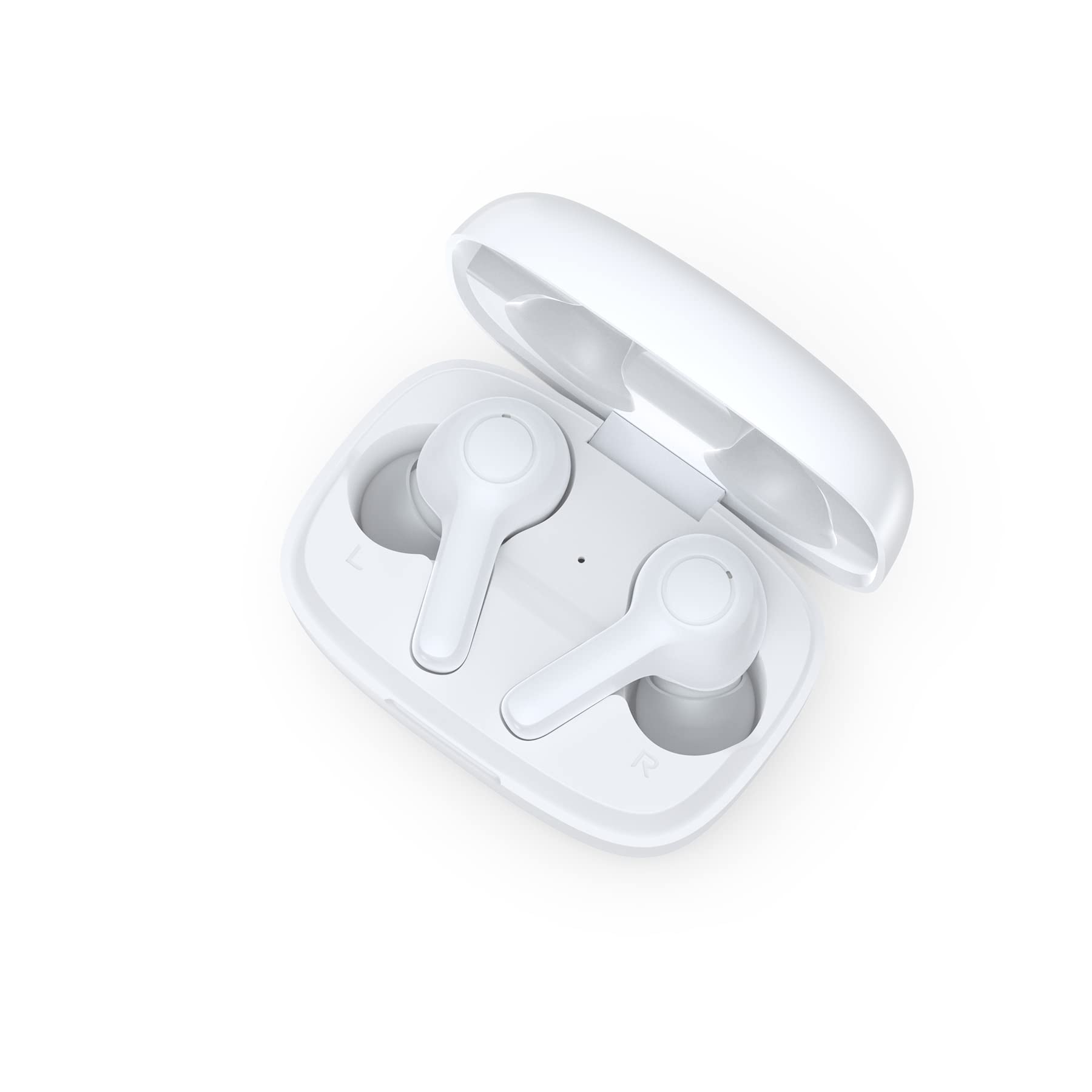 CHOETECH True Wireless Earbuds – Big Bass, 4 Mics, Clear Calls, Automatic Noise Reduction, IPX8 Waterproof, Sensitive Touch Control, Comfortable, Bluetooth