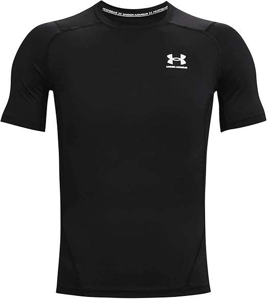 تيشيرت رياضي رجالي أندر آرمور HeatGear ضيق بكم قصير – خفيف ومناسب للتمارين – Safqqa Egypt